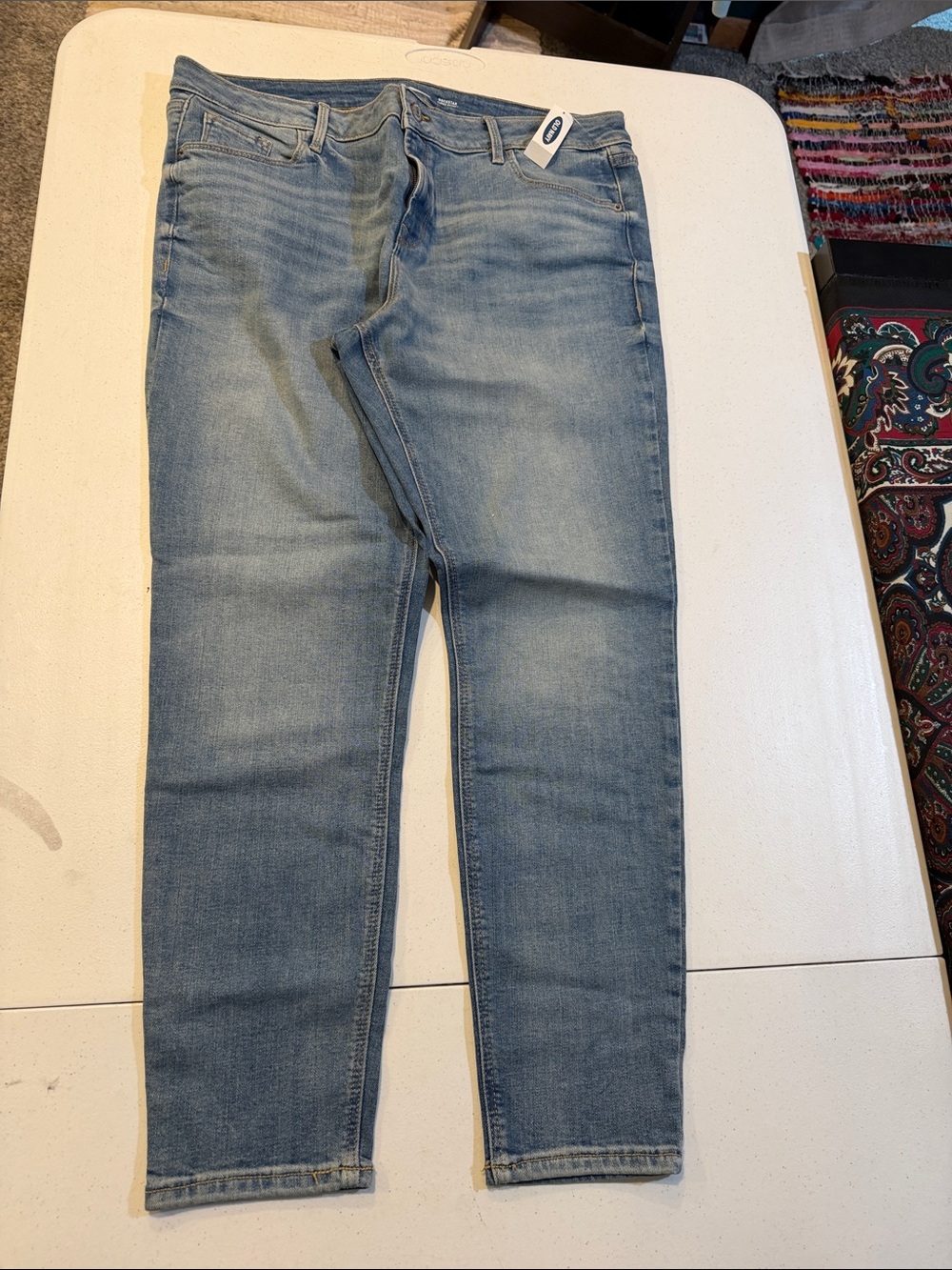 #601. Old navy rockstar super skinny jeans.  Size 16